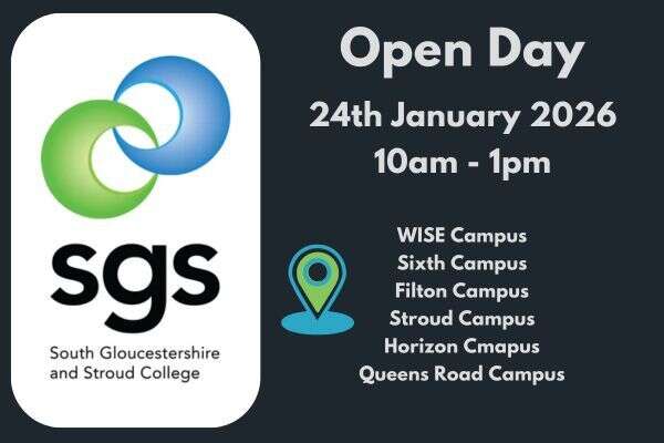 SGS South Gloucestershire and Stroud College - All Subjects Open Day